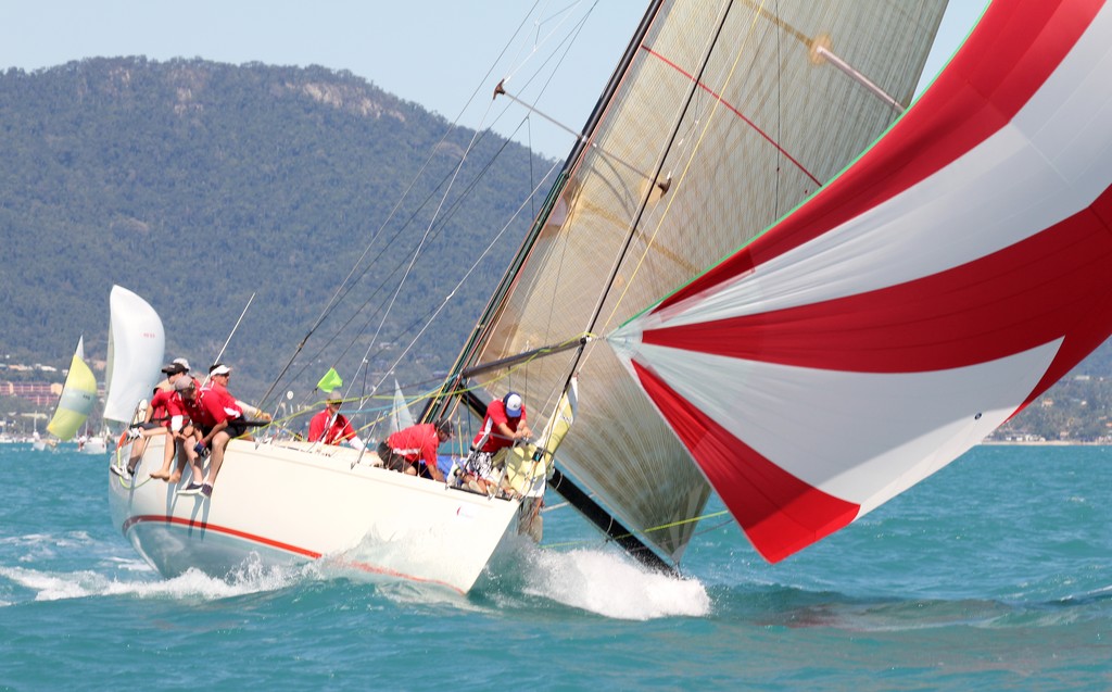 Townsville boat, Wayne Millar’s Zoe took line honours in the IRC Racing Division on day one and two of Meridien Marinas Airlie Beach Race Week on Friday © Airlie Beach Race Week media